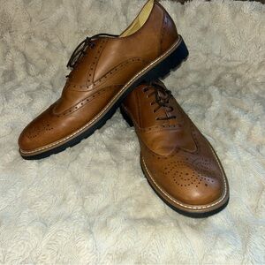 Men’s Steptronic Dress Lace Up Shoe Sz 45 Sheepskin